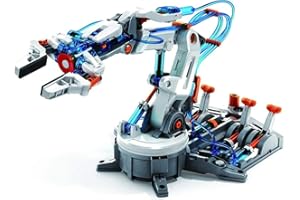 Teach Tech “Hydrobot Arm Kit”, Hydraulic Kit, STEM Building Toy for Kids 12+