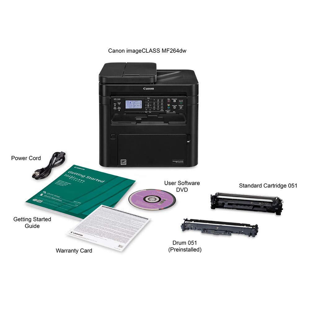 canon imageclass mf264dw wireless setup