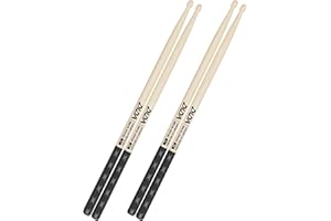 Drum Sticks, American Hickory Drumsticks, Drumsticks for Drum, Non-Slip Grip, Percussion Drumsticks for Professional, Live Pe