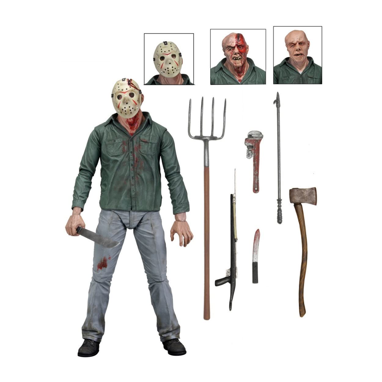 FRIDAY THE 13TH 195182 Ultimate Janson Action Figure, Multicolour, one size, 39702