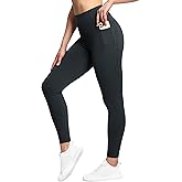 THE GYM PEOPLE Tummy Control Workout Leggings with Pockets High Waist Athletic Yoga Pants for Women Running, Fitness