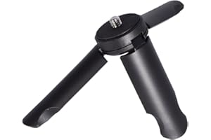 LAISANIM Tripod Stand, Universal 1/4 Screw Mount with Antislip Design for Smartphone Camera Selfie Stick - Lightweight & Comp