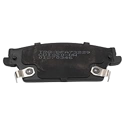 TRQ Rear Brake Pads Ceramic Compatible with