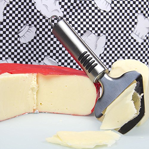 image for Torubia Stainless Steel Cheese Slicer Grater Non-Stick Cake Planer Pas