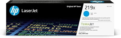 HP 219X High Yield Cyan Original LaserJet Toner Cartridge