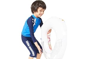 Julysand Toddler Boys Blue Rash Guard Sets 3D Shark Swimsuit Long Sleeve Two Piece Swimwear Sun Protection Suit