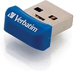Verbatim Store n Stay NANO USB 3.0 Stick 64GB Blue Super Flat Design Fast view 1