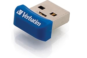 Verbatim 32GB Store 'n' Stay Nano USB 3.0 Flash Drive, Blue 98710