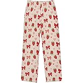 Caikeny Pajama Pants Cowgirl Boots Bows PJ Pant Pajama Bottoms Soft Sleep Pjs Lounge Pant