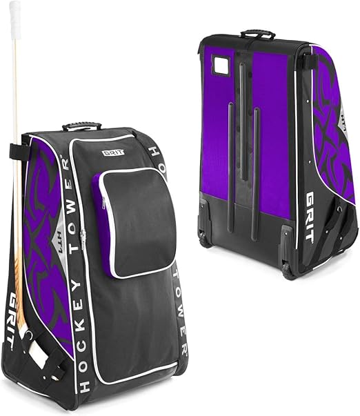 Grit Hockey HT1 Hockey Tower Bag, Large, Purple, Equipment Bags