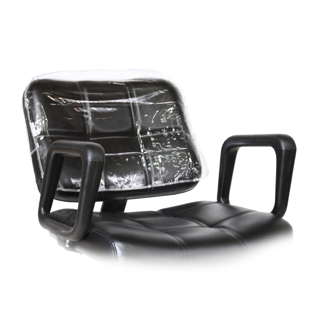Scalpmaster Round Chair Back Cover Transparent Vinyl: Beauty