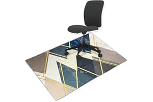 SHUYEON Office Chair Mat for Hardwood and Tile Floors, 36"x48" Desk Chair Mat for Carpet, Anti-Slip Computer Chair Mat Low Pile Carpet Chair Mats for Rolling Computer Chair