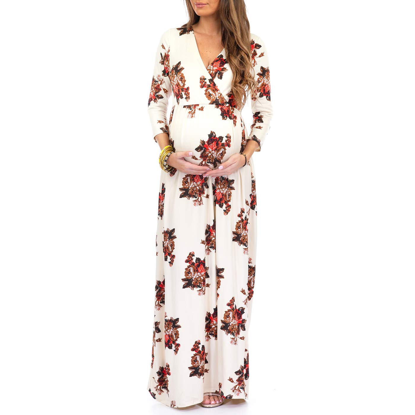 激安直営店 ワンピースチュニック Mother B07kx5jlmn Small Floralwhite Small Maternity Dress レディース Bee Floralwhite 21福袋 Www Aiq Aiq Com Mx