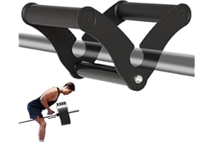 Fitarc V Bar Attachment T Bar Row Landmine Handle Portable Landmine Attachment for Barbell Fits Olympic Bars,Exercise Back,Arm,Shoulder