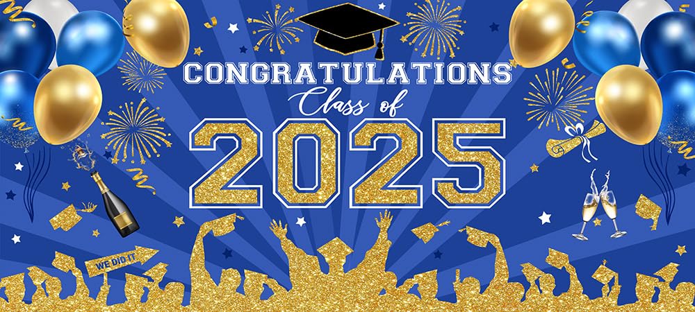 Avezano 2025 Graduation Garage Door Banner Congratulations Class of ...