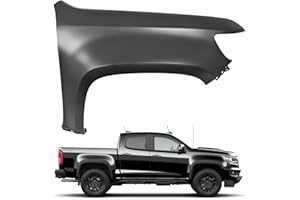 JMTAAT Front Right Fender Compatible with 2015-2022 Chevy Chevrolet Colorado Replacement for 23373629, GM1241404 Primed Steel - Passenger Side
