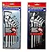 6 Piece Metric + 5 Piece SAE/Inch Flexible Hex Key Wrench Set | Rotates 180 Degrees| Works Like L-Key and Allen Wrench Set |