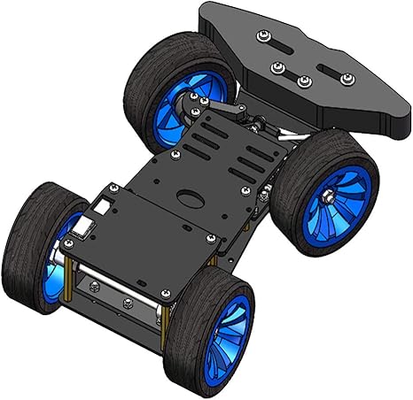 Amazon Shiwaki スマートカーシャーシ 4wd ロボット車シャーシ Diyキット リアドライブ Ps2コントロール ラジコン ドローン 通販