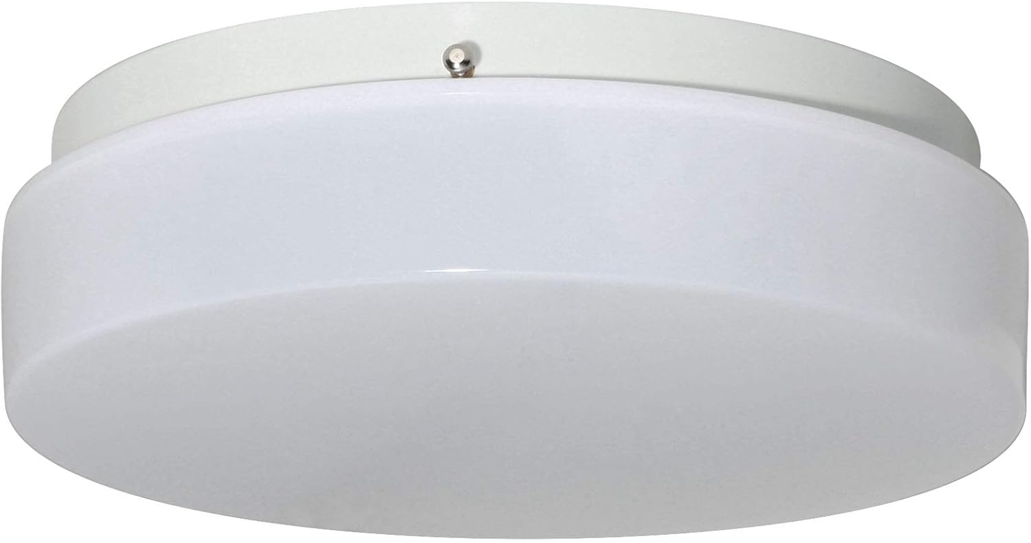 Thomas Lighting TG100134 Essentials 1-Light Flush Mount in White - - 