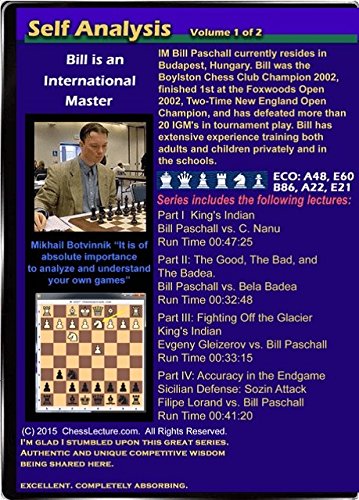 Self Analysis - 2 DVDs - Chess Lecture - Volume 138 Instructional Chess DVD