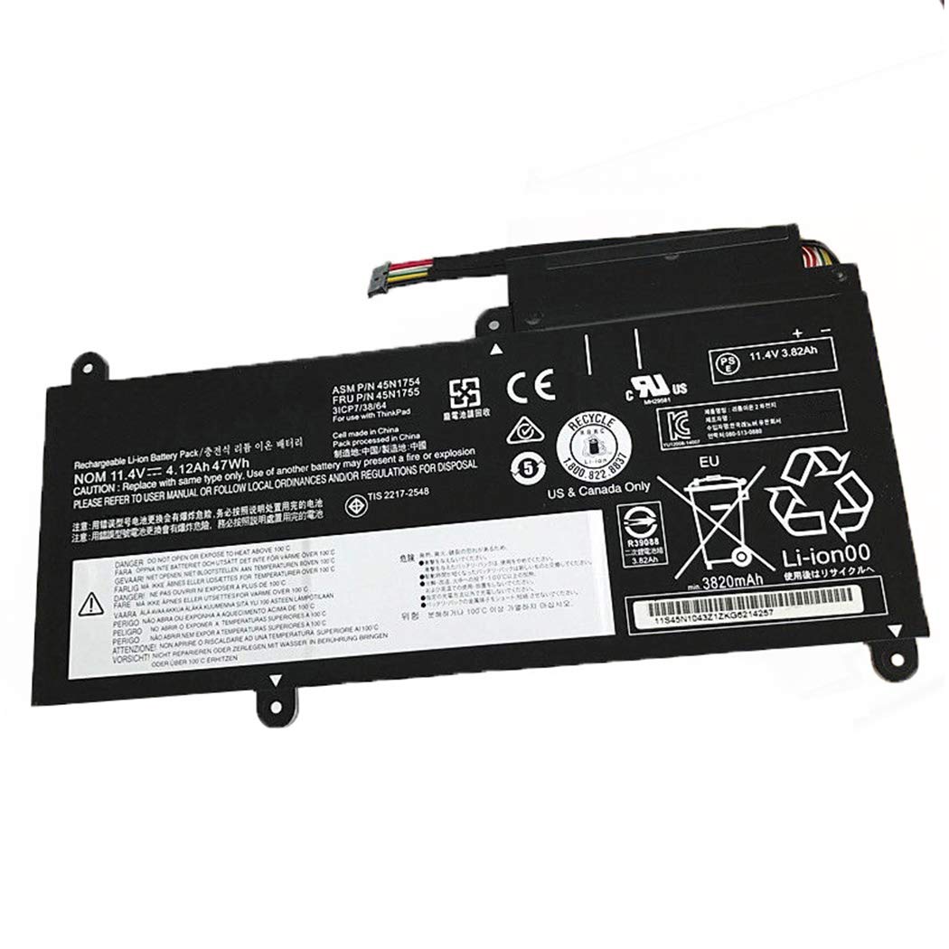 7xinbox 47Wh 11.4V 45N1752 45N1753 45N1754 45N1755 45N1756 45N1757 Laptop Battery compatible with LENOVO ThinkPad E450 E460 E460C E465 E470 E470C E475 Edge E460 E470 Series