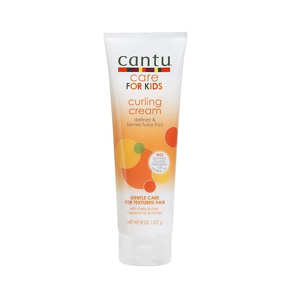 CANTU CARE FOR KIDS CURLING CREAM, 8 OUNCE