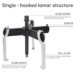 ChgImposs 2 Jaw 3 Jaw Gear Puller, Multifunctional