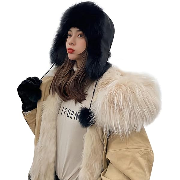 Faux Fur Russian Trapper Hat Warm Furry Windproof Warmer Ear  display picture 3