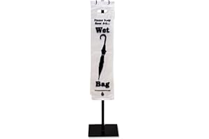 Tatco 57010 Wet Umbrella Bag, 7w x 31h, Clear - 1000 Count