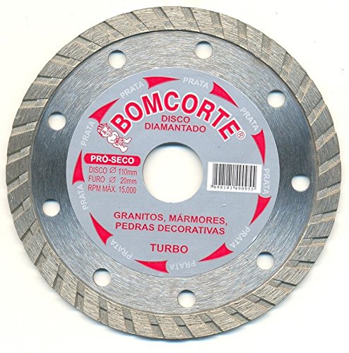 Disco Diamantado Bomcorte Granito Seco En