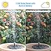 MADETEC Solar Fountain Pump with Battery Backup，1.5W Upgraded Submersible Solar Water Fountain Panel Kit for Bird Bath,Small Pond,Garden and Lawn