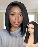 GUDOZO Bob Wig Human Hair Glueless Wigs Human Hair