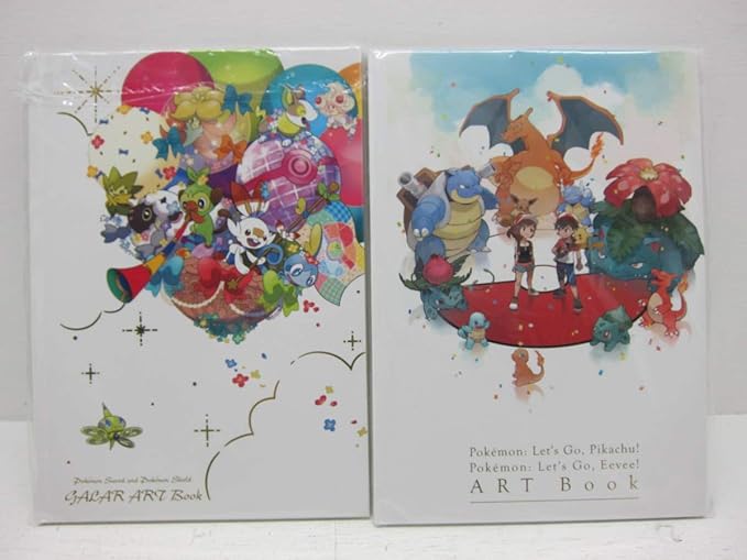 Amazon ポケモン剣盾 ピカチュウ イーブイ アートブック 予約限定特典品 2点set アニメ 萌えグッズ 通販