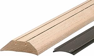 M-D Building Products 11783 M-D Low Door Threshold, 3-1/2 in W X 36 in L X 1-1/8 in H, Oak