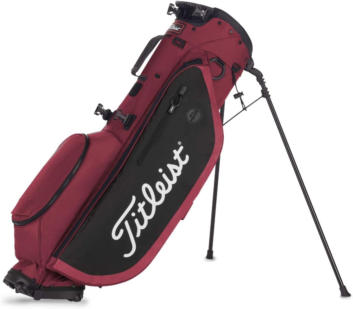Titleist Players 4 Stand Bag Black/Black (2019 Players 4) : Sports & Outdoors