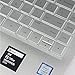 VFENG Premium Keyboard Cover Skin for 2018 2019 2020+ 14 Inch HP Pavilion x360 14M Series Laptop, for 13.3 Inch HP Envy 13t and HP Envy x360 Laptop 13z Keyboard Protector-Clear
