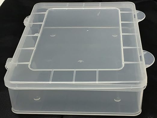 B-D - Caja organizadora sin Compartimentos (18 x 13 x 3,9 cm): Amazon.es: Juguetes y juegos