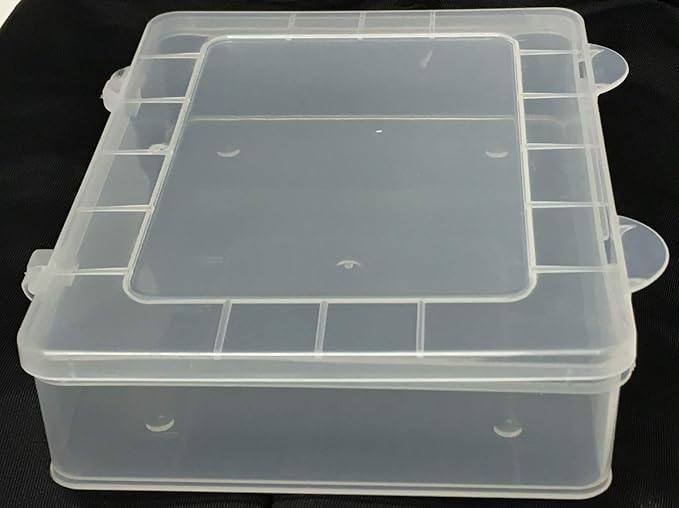 B-D - Caja organizadora sin Compartimentos (18 x 13 x 3,9 cm): Amazon.es: Juguetes y juegos