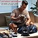 Limm Ab Wheel Roller for Advanced Abdominal Core Exercises and General Fitness - Includes Soft Knee Pad, Storage Bag and Instructions Manual