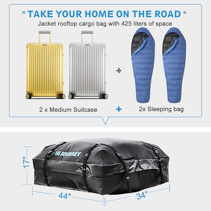 hi journey roof bag