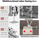 ZUSKYZU Labor Saving Arm Jack 2 Pack 39.9cm Cabinet Install Wall Tile Adjuster view 3