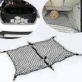 9 Moon Floor/Envelope Style 6 Hook Car Trunk Rear Cargo Net for Acura ILX RDX MDX RL TL TSX ZDX MDX
