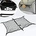 9 Moon Floor/Envelope Style 6 Hook Car Trunk Rear Cargo Net for Acura ILX RDX MDX RL TL TSX ZDX MDX