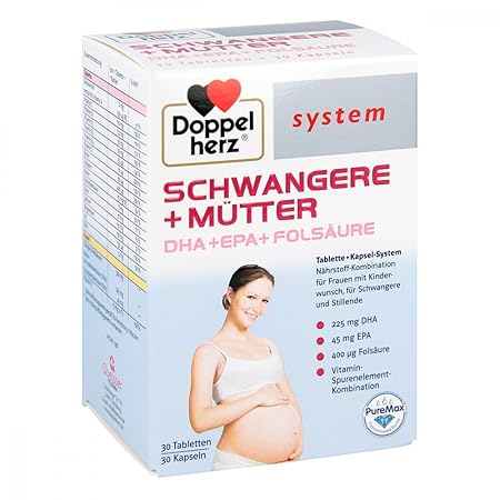 Doppelherz Schwangere + Mütter system Kapseln 60 stk