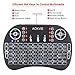 OEM Computer Keyboards AOKVIE Mini 2.4Ghz Backlit Wireless Touchpad Keyboard with Mouse for Pc