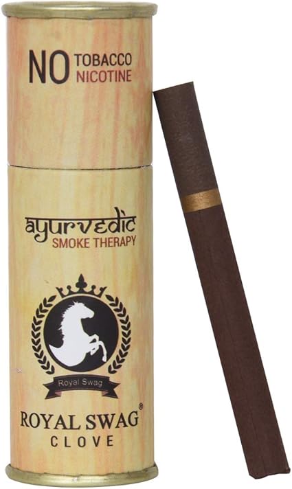 Amazon Com Royal Swag Herbal Mint Mct 100 No Nicotine No Tobacco Cigarettes 10 Pack Health Personal Care