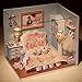 Flever Dollhouse Miniature DIY House Kit Creative Room with Furniture and Cover for Romantic Artwork Gift(Happy Moment)