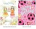 Peaceable Kingdom Birthday Card Set for Girls - Box of 12 Cards and Envelopes