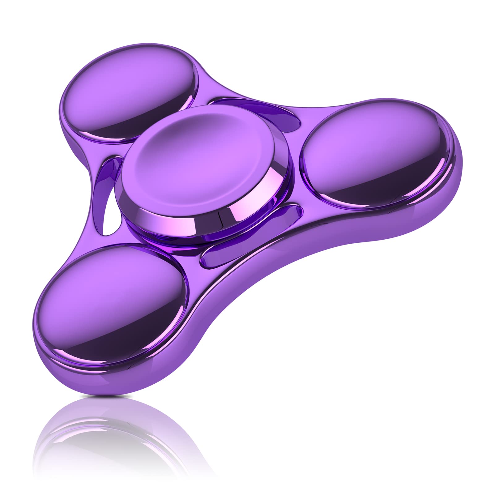 ATESSON Fidget Spinner Toy, Ultra Durable Stainless Steel Bearing High Speed 3-5 Min Precision Brass Metal Finger Spinner, EDC ADHD Stress Relief Anxiety Relieves Reducer for Kids and Adults