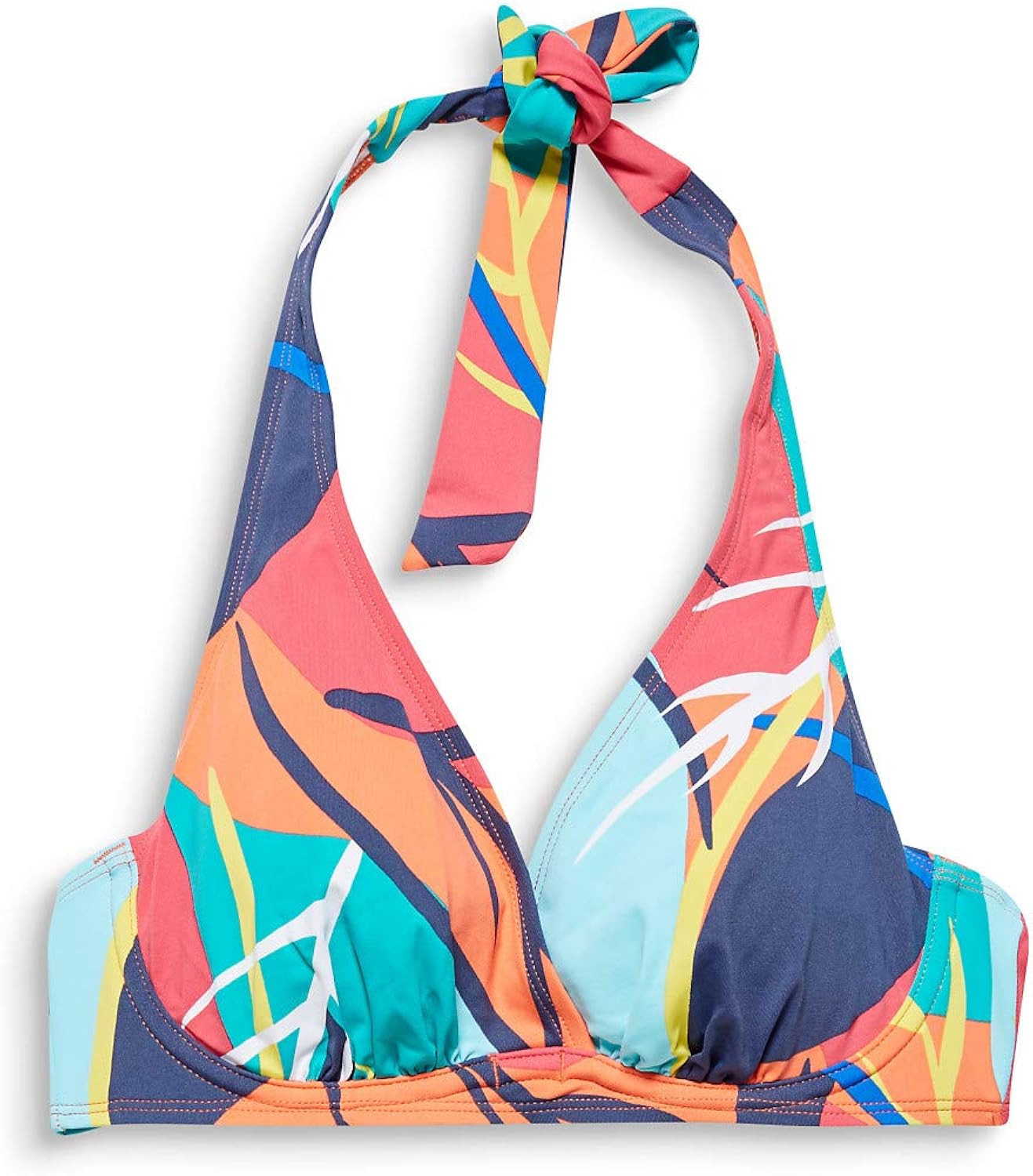 Esprit Tilly Beach Underwire Halterneck Bikini para Mujer Tops de